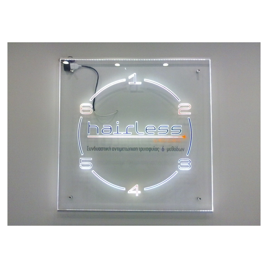 Hairless · Φωτεινή Επιγραφή